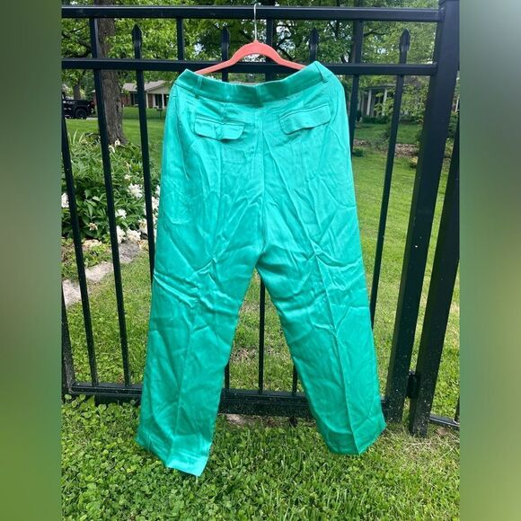 J Crew Straight Leg Essential Luster Crepe Pants NWT - Picture 9 of 9